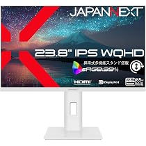 Amazon.co.jp: JAPANNEXT 23.8インチ IPSパネル搭載 WQHD(2560×1440